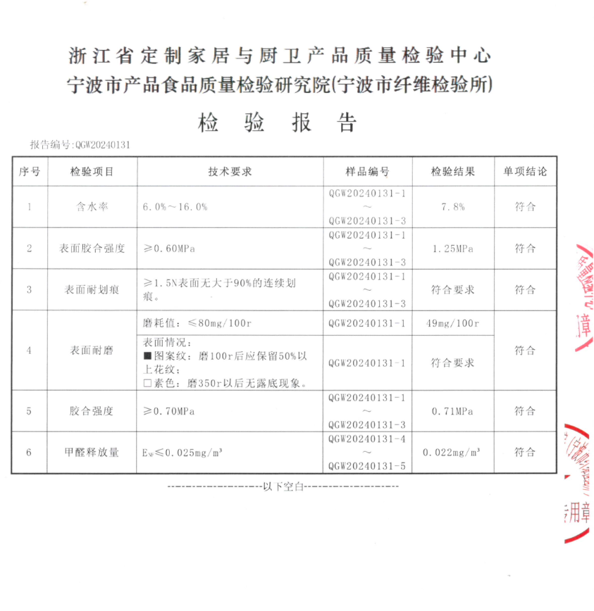 环保认证报告